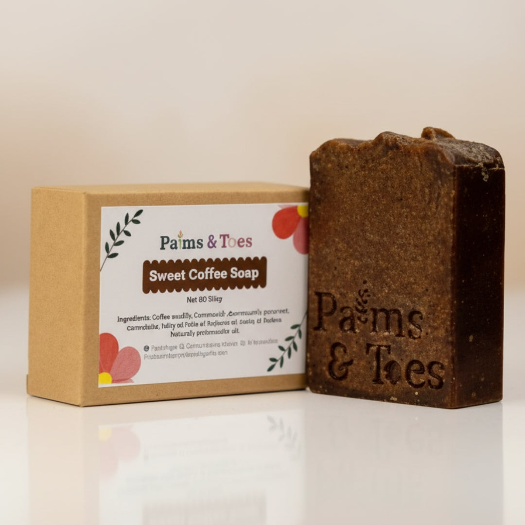 Palm and Toes Sweet Coffee Soap